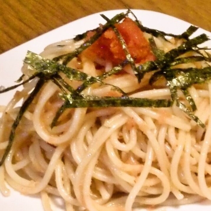 【簡単】あえるだけ！明太パスタ